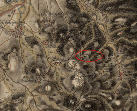 Die josefinische Landkarte erstellt 1775-1777